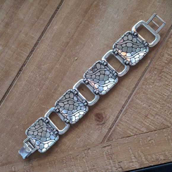 Brighton Silver Croc Bracelet - Picture 2 of 3